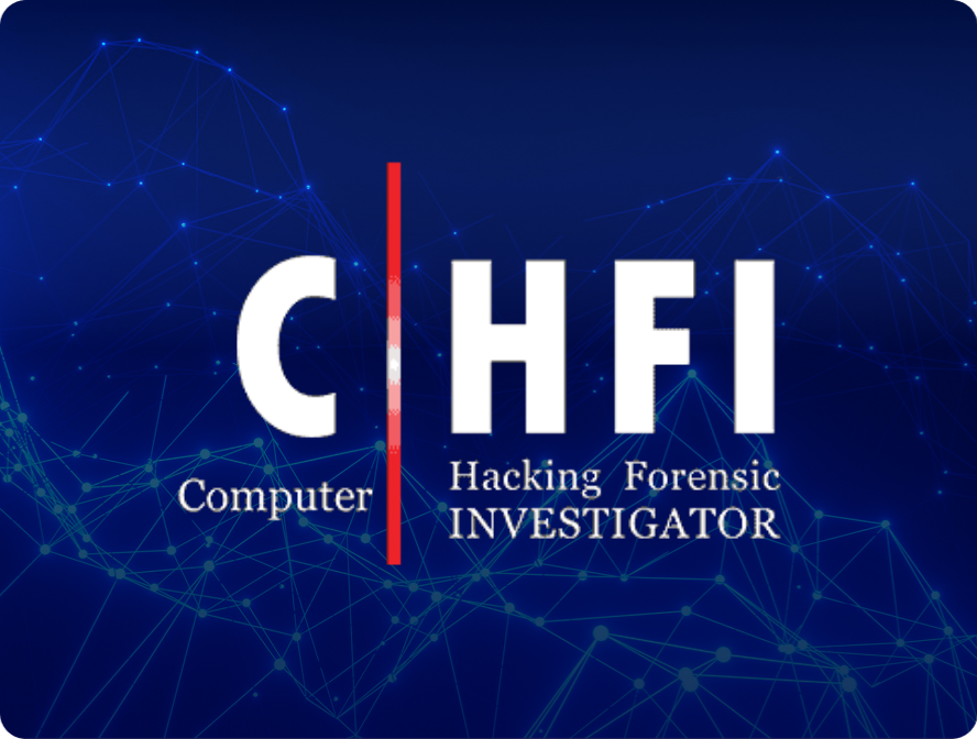 EC-Council Computer Hacking Forensic Investigator (CHFI) course logo