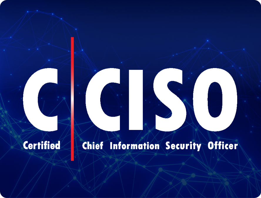 Certified Chief Information Security Officer (C|CISO) official course logo