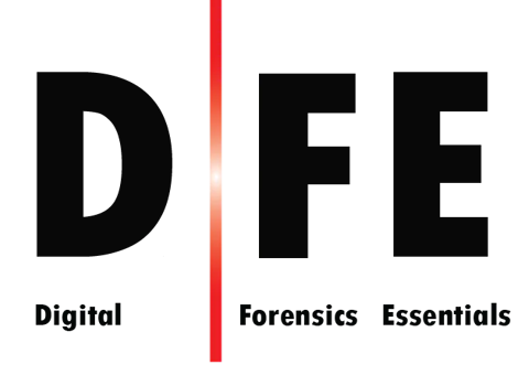 Digital Forensics Essentials (D|FE) official course logo by EC-Council