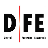 Digital Forensics Essentials (D|FE) official course logo by EC-Council