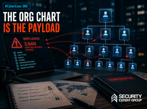 THE ORG CHART IS THE PAYLOAD